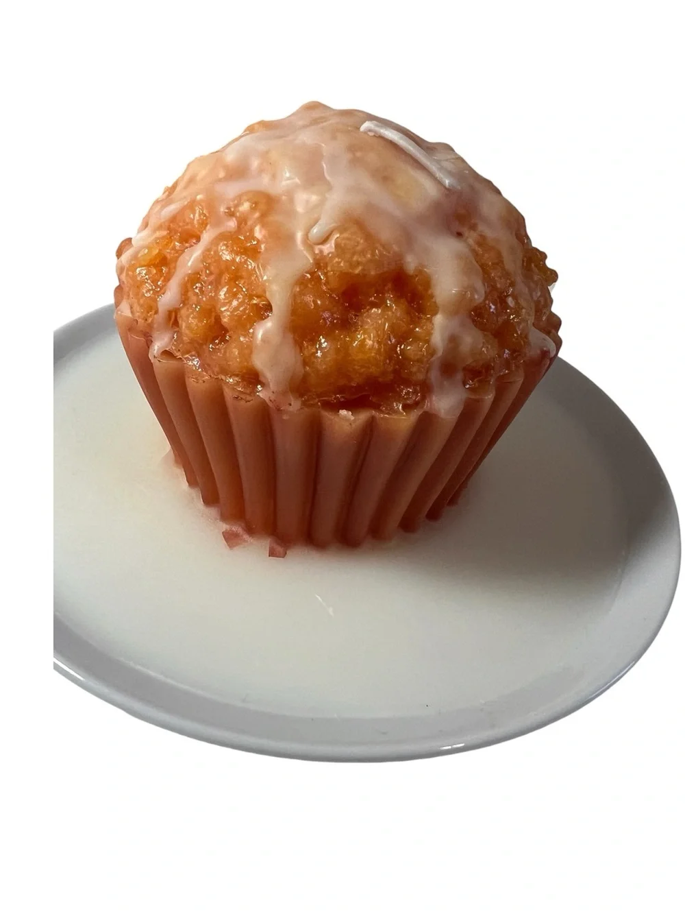 Fall Scented Candles - caramel muffin. Very realistic. Pretty decorations. new